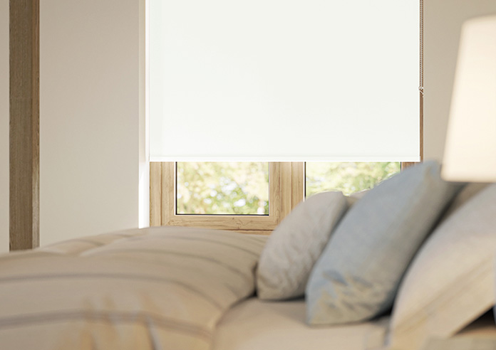 Trapani (Blackout), Snow - Twist&Fit Roller Blind - Image 5